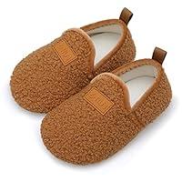 Algopix Similar Product 8 - LRUN Baby GirlBoys Slippers Antislip