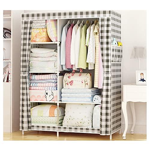 EHAMILY Portable Kids Closet Children's Wardrobe Collapsible Plastic Large  Baby Clothes Cabinet Bedroom Nursery Armoire Toddler Dresser with Hanging