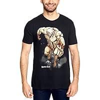 Algopix Similar Product 9 - Attack on Titan TShirt Titan Size S