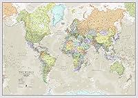 Algopix Similar Product 19 - Maps International Giant World Map 