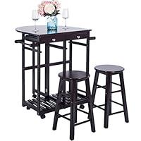 Algopix Similar Product 3 - HarperBright Designs Kitchen Trolley