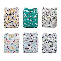 Algopix Similar Product 8 - Babygoal Baby Cloth Diapers Reusable