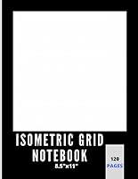 Algopix Similar Product 15 - Isometric Dot Grid Notebook 14 inch