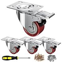 Algopix Similar Product 18 - 2 Inch Caster Wheels Casters Set of 4