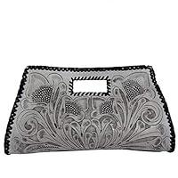 Algopix Similar Product 10 - Wedding Purse  Antique White Leather