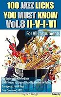 Algopix Similar Product 14 - Jazz 100 Licks You Must Know IIVIVI