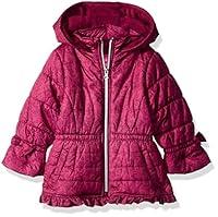 Algopix Similar Product 11 - Pink Platinum Baby Girls Lace Puffer