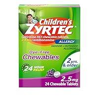 Algopix Similar Product 15 - Zyrtec Childrens DyeFree Chewables