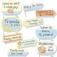 Algopix Similar Product 7 - Big Dot of Happiness Funny Noahs Ark 