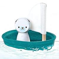 Algopix Similar Product 14 - PlanToys Sailing Boat with Polar Bear