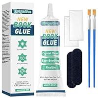 Algopix Similar Product 6 - Book Glue Book Binding Glue Clear