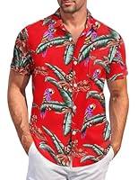 Algopix Similar Product 10 - Hawaiian Shirt for Men  Mens Hawaiian