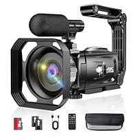 Algopix Similar Product 16 - Hojocojo 4K Video Camera Camcorder