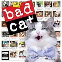 Algopix Similar Product 6 - Bad Cat Wall Calendar 2025 Celebrating