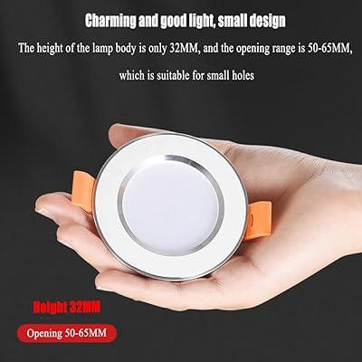 Best Deal for FAZRPIP 10 Pcs Ultra Thin Round Recessed Downlight in