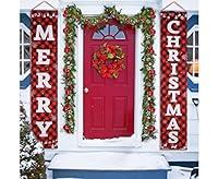 Algopix Similar Product 14 - Porch Christmas Decorations Merry