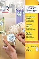Algopix Similar Product 14 - Avery L6024REV25 Removable Labels A4