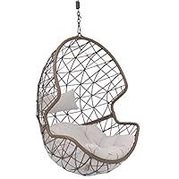 Algopix Similar Product 15 - Sunnydaze Danielle Hanging Egg Chair