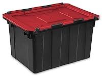 Algopix Similar Product 6 - Sterilite 12 Gal Hinged Lid Industrial