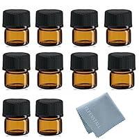 Algopix Similar Product 8 - Simplee 50pcs 1ml 14 Dram Amber