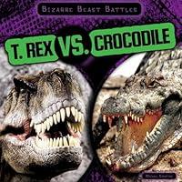 Algopix Similar Product 10 - T Rex vs Crocodile Bizarre Beast