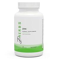 Algopix Similar Product 15 - Dherbs Zinc Formula, 100-Count Bottle