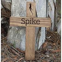 Algopix Similar Product 9 - Personalized Pet Name Memorial Cross 