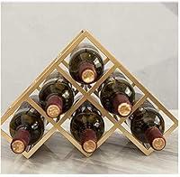 Algopix Similar Product 16 - Metal Wine Holder Decorative Wine Rack
