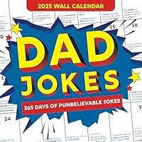 Algopix Similar Product 1 - 2025 Dad Jokes Wall Calendar 365 Days