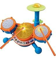 Algopix Similar Product 9 - VTech KidiBeats Kids Drum Set, Orange