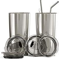 Algopix Similar Product 10 - BluePeak Double Wall Vacuum Stainless