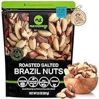 Algopix Similar Product 12 - NUT CRAVINGS  Brazil Nuts Roasted 