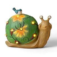 Algopix Similar Product 1 - LA JOLIE MUSE Garden Statue Snail