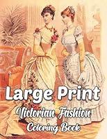 Algopix Similar Product 16 - Large Print Vintage Fashion Coloring