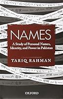 Algopix Similar Product 8 - Names A Study of Personal Names