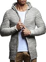 Algopix Similar Product 20 - Leif Nelson Mens Full Zip Cardigan 