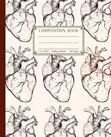 Algopix Similar Product 19 - Anatomical Heart Composition Notebook