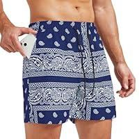 Algopix Similar Product 6 - Surenow Mens Casual Shorts Boho Tribal