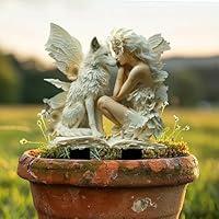 Algopix Similar Product 1 - Bohemian Fairy Flower Pot Decoration