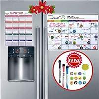 Algopix Similar Product 8 - JAMS Dry Erase Fridge Calendar 17x12
