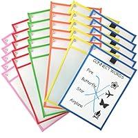 Algopix Similar Product 3 - Clipco Dry Erase Pocket Sleeves