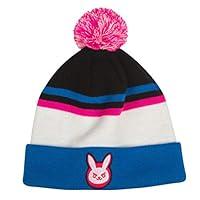 Algopix Similar Product 19 - JINX Overwatch DVa Pom Knit Beanie