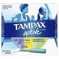 Algopix Similar Product 7 - Tampax Pearl Active Tampons
