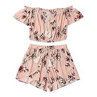 Algopix Similar Product 12 - Women Rompers Chiffon Floral Print Crop