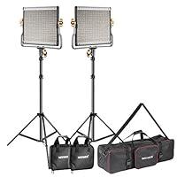 Algopix Similar Product 1 - Neewer 2Pack Dimmable Bicolor 480 LED