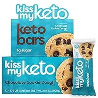 Algopix Similar Product 14 - Kiss My Keto Cookie Dough Protein Bars