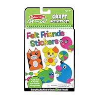 Algopix Similar Product 8 - Melissa  Doug On the Go Felt Friends
