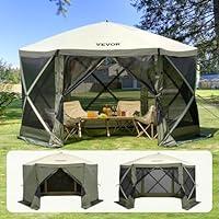 Algopix Similar Product 19 - VEVOR Pop Up Gazebo Tent PopUp Screen