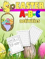 Algopix Similar Product 17 - Easter ABC Activities Workbook Dot to