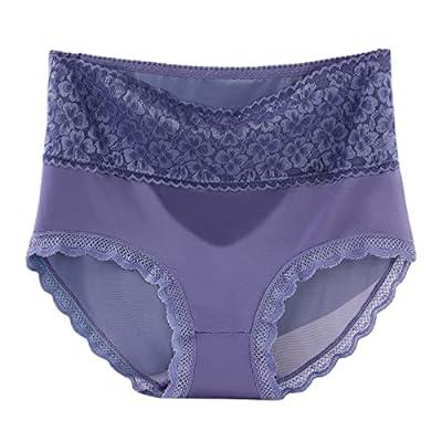 Altheanray Womens Underwear Cotton Briefs - High Waist Tummy